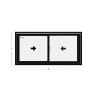 Double Slider Windows