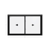 Double Slider Windows